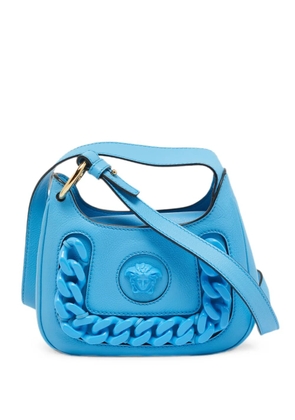 Versace Pre-Owned La Medusa chain shoulder bag - Blue