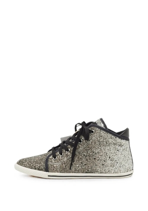 Marc By Marc Jacobs glitter-embellished sneakers - Silver