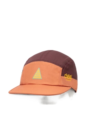 Ciele GOCap Carbon RCC logo-embroidered panelled cap - Brown