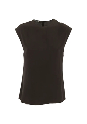 Dolce & Gabbana Pre-Owned button-detail silk top - Brown