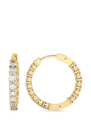 Diamond Essentials diamond hoop earrings - Gold