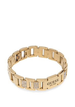 GUESS USA Frontiers crystal-embellished link bracelet - Gold