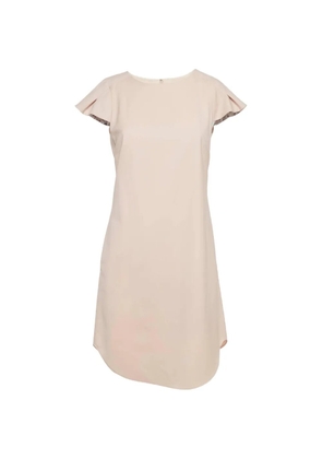 Emporio Armani Pre-Owned cap-sleeve mini dress - Neutrals