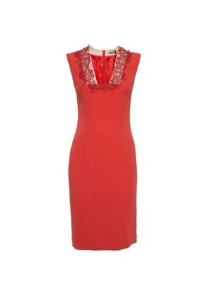 Bottega Veneta Pre-Owned sleeveless midi dress - Red