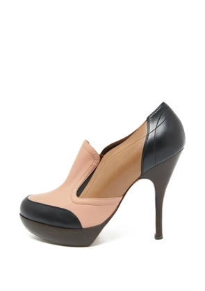 Marni Pre-Owned platform leather pumps - Neutrals