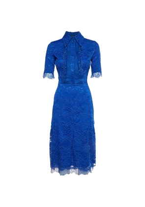 Dolce & Gabbana Pre-Owned guipure-lace dress - Blue