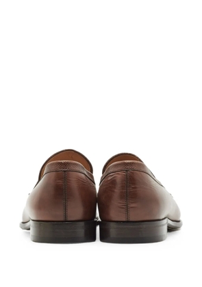 Louis Vuitton Pre-Owned ombre-effect leather penny loafers - Brown