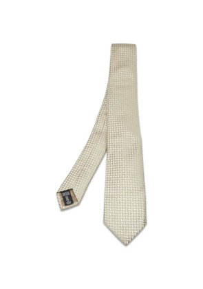 Emporio Armani Pre-Owned jacquard tie - Neutrals