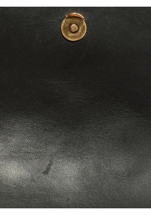 Tory Burch Fleming stitched top tote bag - Black