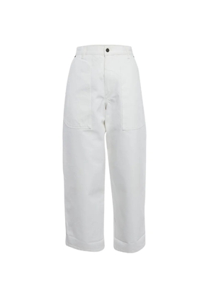 The Row Pre-Owned high-rise denim jeans - White