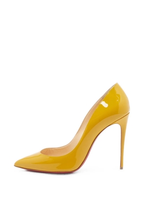 Christian Louboutin Pre-Owned So Kate patent leather pumps - Yellow