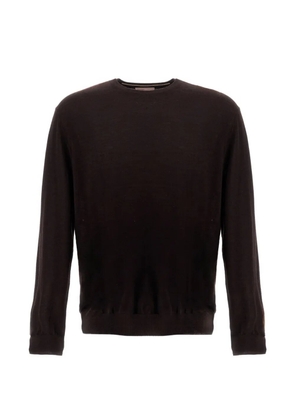 Herno Resort stocking-stitched sweater - Brown