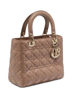 Christian Dior Pre-Owned 2019 medium Lady Dior tote bag - Neutrals