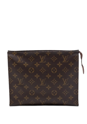 Louis Vuitton Pre-Owned 2020 Monogram Toiletry Pouch 26 clutch bag - Brown
