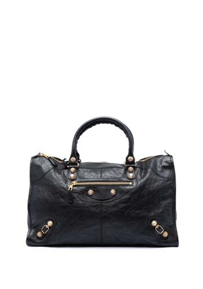 Balenciaga Pre-Owned 2013 Lambskin Motocross Giant 12 Work Bag travel bag - Black