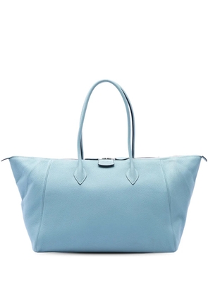 Hermès Pre-Owned 2009 Clemence Paris Bombay 40 tote bag - Blue