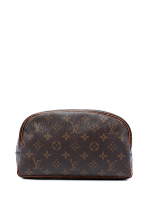 Louis Vuitton Pre-Owned 2013 Monogram Trousse Toilette 25 pouch - Brown