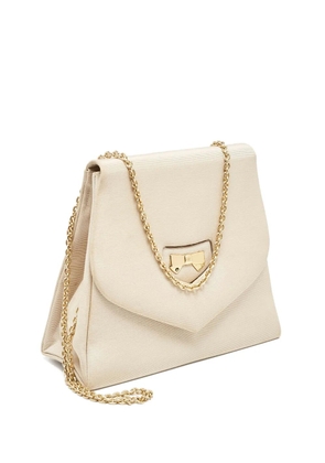 Nina Ricci Pre-Owned chain-strap shoulder bag - Neutrals