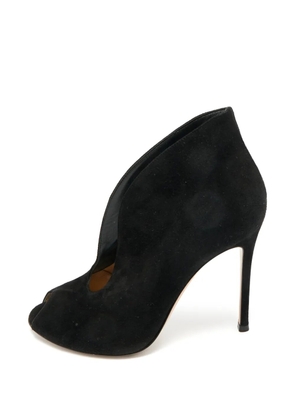 Gianvito Rossi Vamp peep-toe ankle boots - Black