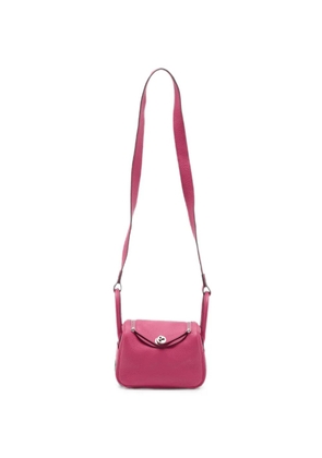 Hermès Pre-Owned Lindy Mini shoulder bag - Pink
