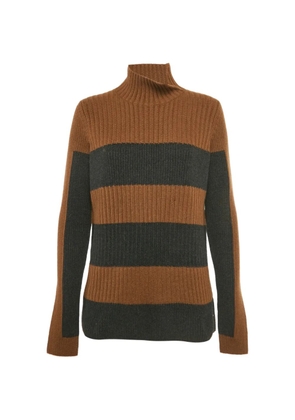 Loro Piana Pre-Owned turtleneck sweater - Brown