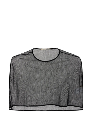 Paloma Wool Boldo mesh cropped jersey - Black