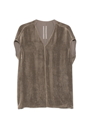 Rick Owens V-neck blouse - Neutrals