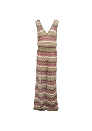 Missoni Pre-Owned lurex-knit sleeveless jumpsuit - Green