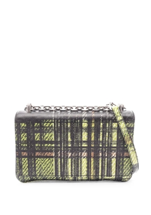 Prada Pre-Owned 2010s chain leather shoulder bag - Black