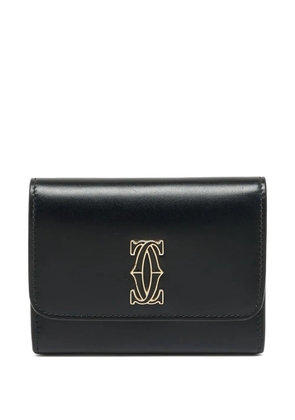 Cartier C de Cartier leather wallet - Black