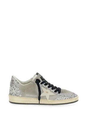 Golden Goose Ball Star glitter-embellished sneakers - Grey