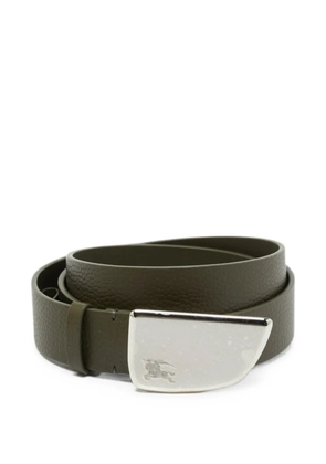 Burberry Pre-Owned Shield buckled leather belt - Green