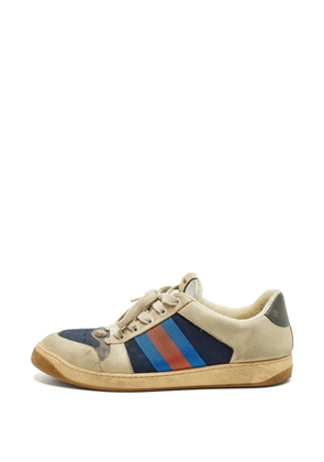 Gucci Pre-Owned lace-up sneakers - Neutrals