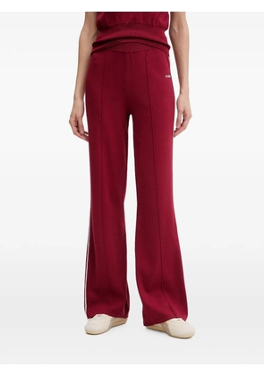 GUESS USA Laurene side-stripe logo-embroidered track pants