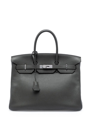 Hermès Pre-Owned 1997-2014 Clemence Birkin Retourne 35 handbag - Grey
