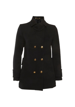 Gucci Pre-Owned double-breasted pea coat - Black