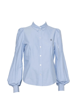 Marc Jacobs Vintage puff-sleeve cotton shirt - Blue