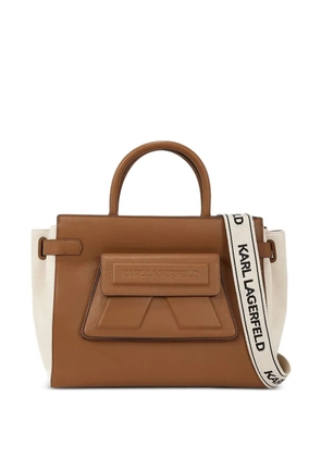 Karl Lagerfeld K/Ikonik tote bag - Brown