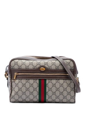 Gucci Pre-Owned 2016-2026 GG Supreme Ophidia crossbody bag - Neutrals