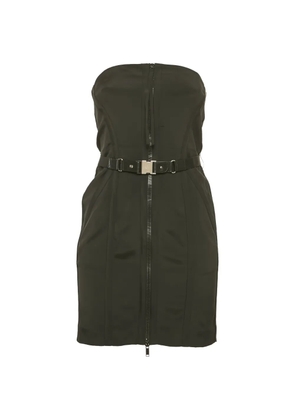 Gucci Pre-Owned belted mini dress - Black