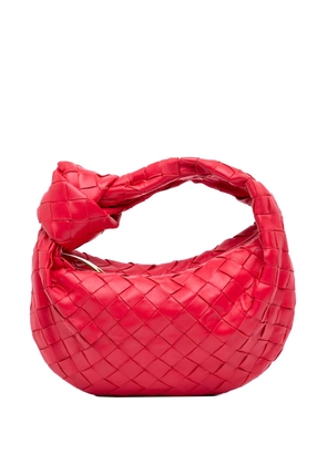 Bottega Veneta Pre-Owned 2012-2026 Mini Nappa Intrecciato Jodie hobo bag - Red