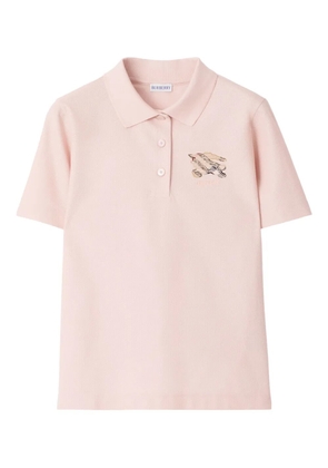 Burberry cotton polo shirt - Pink