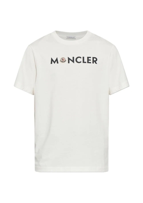 Moncler logo-print cotton T-shirt - Neutrals
