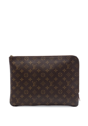 Louis Vuitton Pre-Owned 2019 Monogram Etui Voyage MM clutch bag - Brown