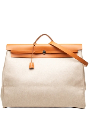 Hermès Pre-Owned 1998 Toile Herbag 50 travel bag - Neutrals