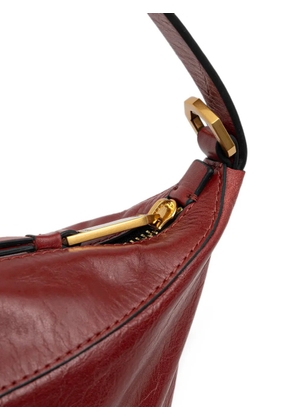 AllSaints Luna leather shoulder bag - Red