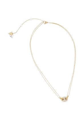 GUESS USA Marina crystal-embellished layered necklace - Gold