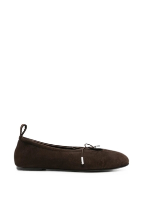 ALOHAS Rosalind bow-detail ballet flats - Brown