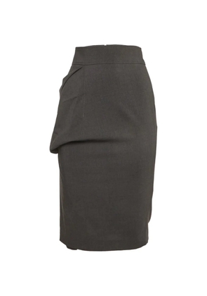 Brunello Cucinelli pencil mini skirt - Grey