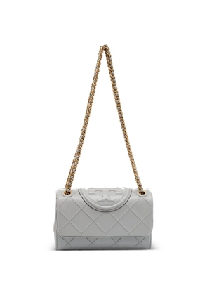 Tory Burch small Fleming quilted shoulder bag - Grey